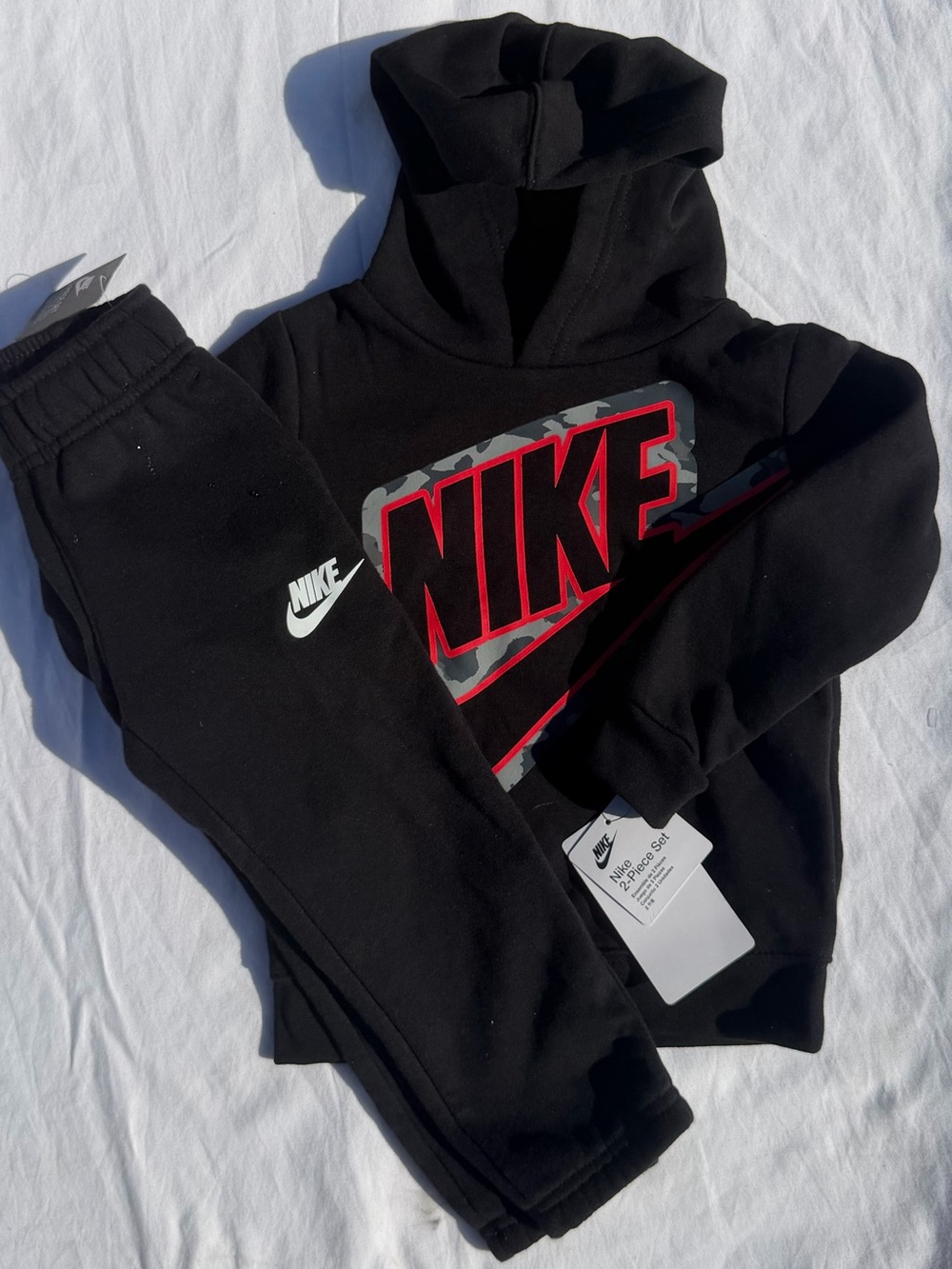 Nike Boys Toddler 2pc Jogger Set With Hoodie-3T